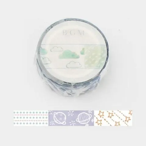BGM Washi Tape - Pattern Of Sky BMLA042 1.jpg
