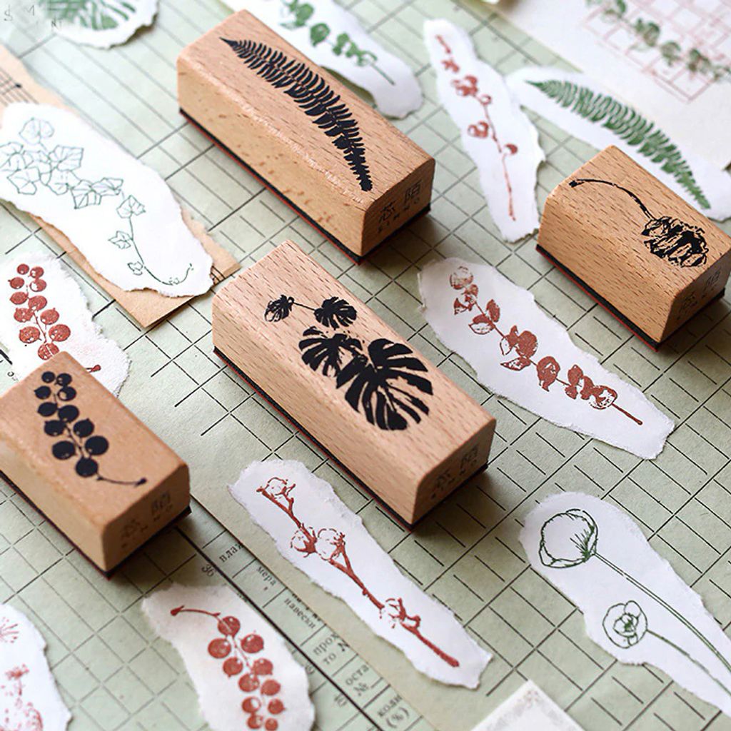 XINAHER-1set-Vintage-Plants-Leaf-decoration-stamp-wooden-rubber-stamps-for-scrapbooking-stationery-DIY-craft-standard (1).jpg