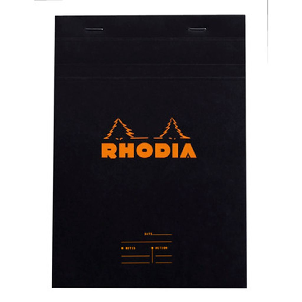 Rhodia Basics Meeting Pad Black