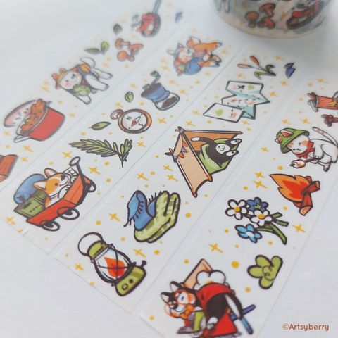 Washi Tape_Happy Campers_b