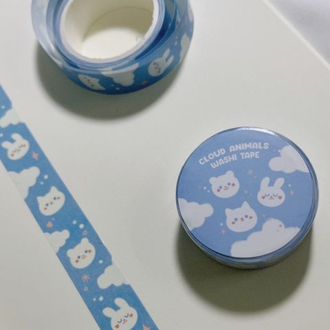 PandaYoong_cloudanimals washi tape 1