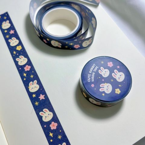 PandaYoong_cute rabbit washi tape 2