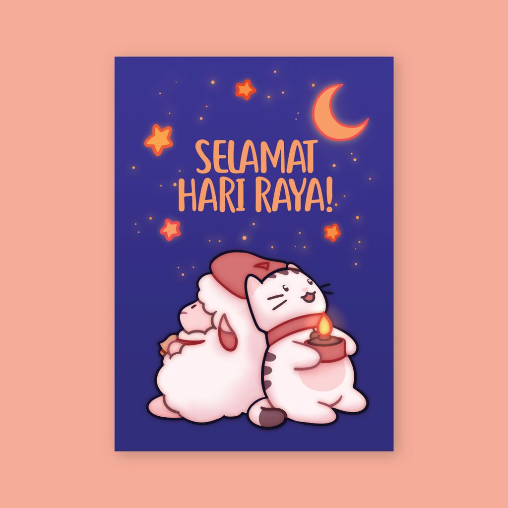 Salt x Paper Greeting Card - Selamat Hari Raya – Salt x Paper