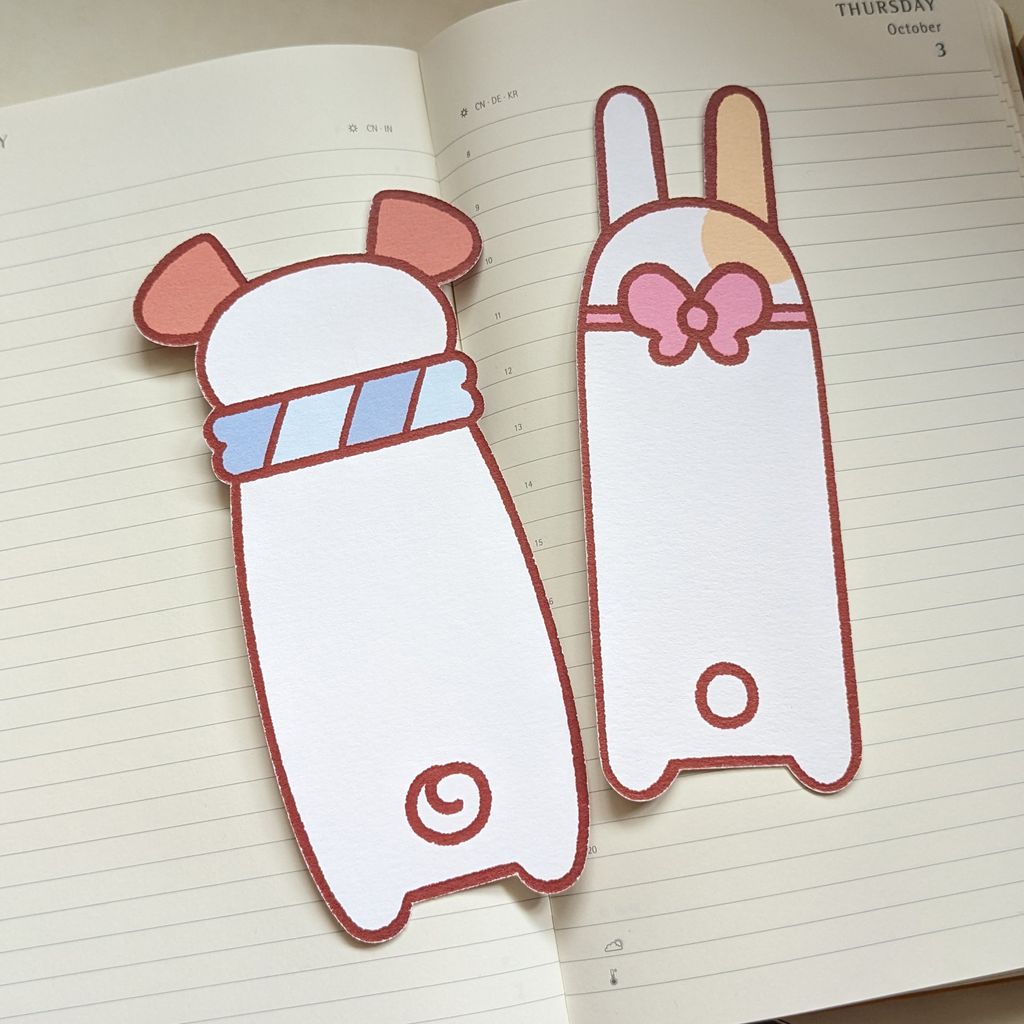 PugiBuni_PUGIBUNI Long Pugi _ Buni Bookmark 2