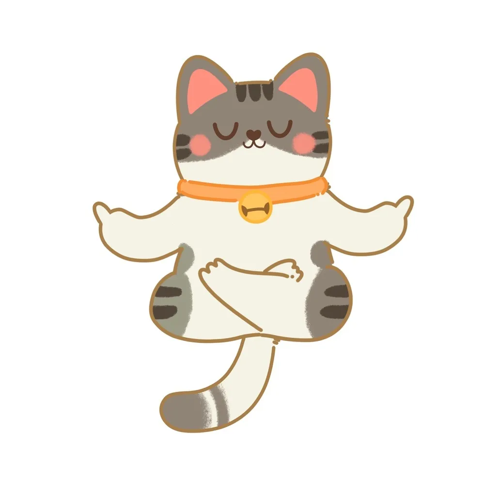 panda grey cat