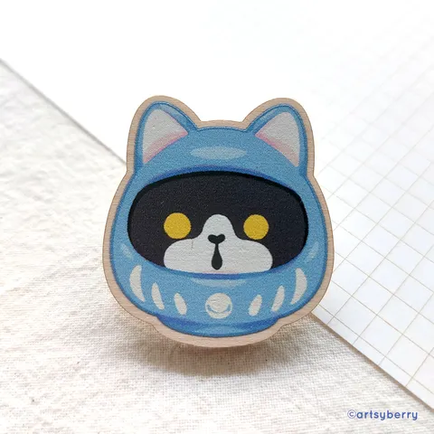 WP_SCNF Daruma_Kuro Neko