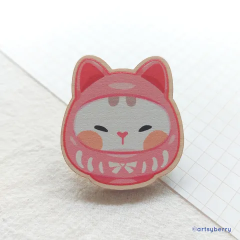 WP_SCNF Daruma_Sassy Cat