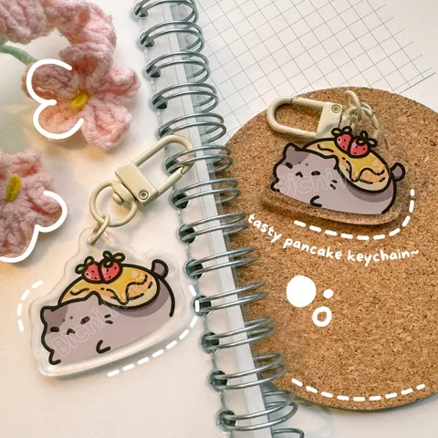 PANCAKE MAO TASTY KEYCHAIN
