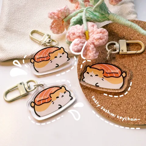 SALMON MAO TASTY KEYCHAIN_