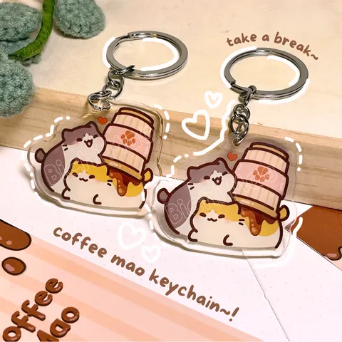 COFFEE MEDIUM KEYCHAIN