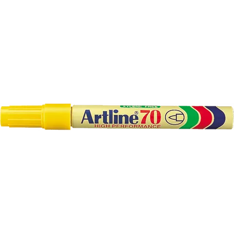ARTLINE-70-PERMANET-MARKER-YELLOW