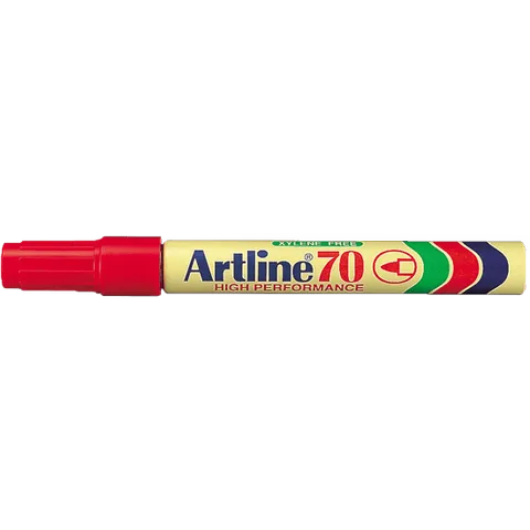ARTLINE-70-PERMANET-MARKER-RED