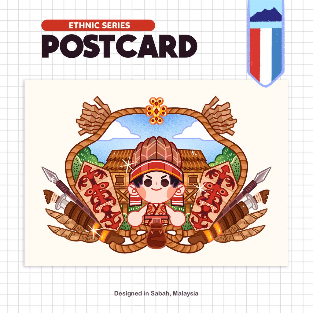 EthnicPostcard_Murut