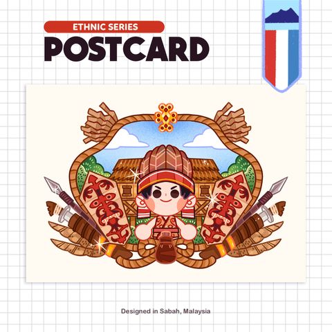 EthnicPostcard_Murut