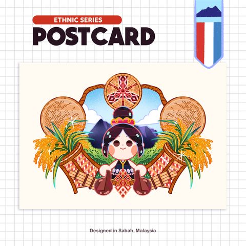 EthnicPostcard_Kadazan