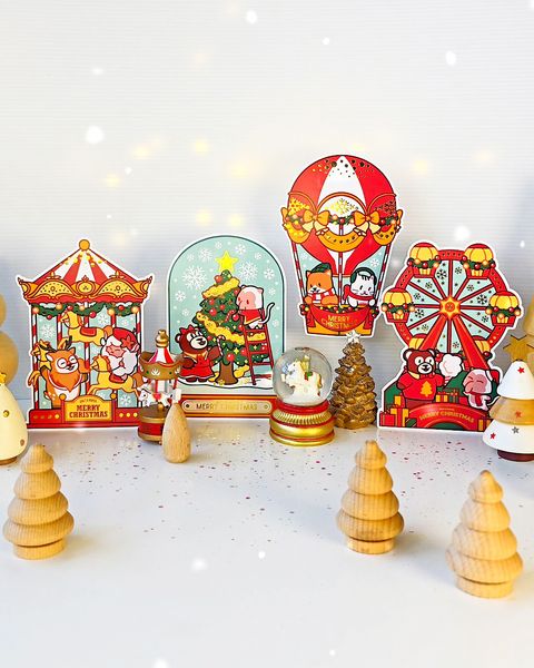 Christmas Carnival All 3x5