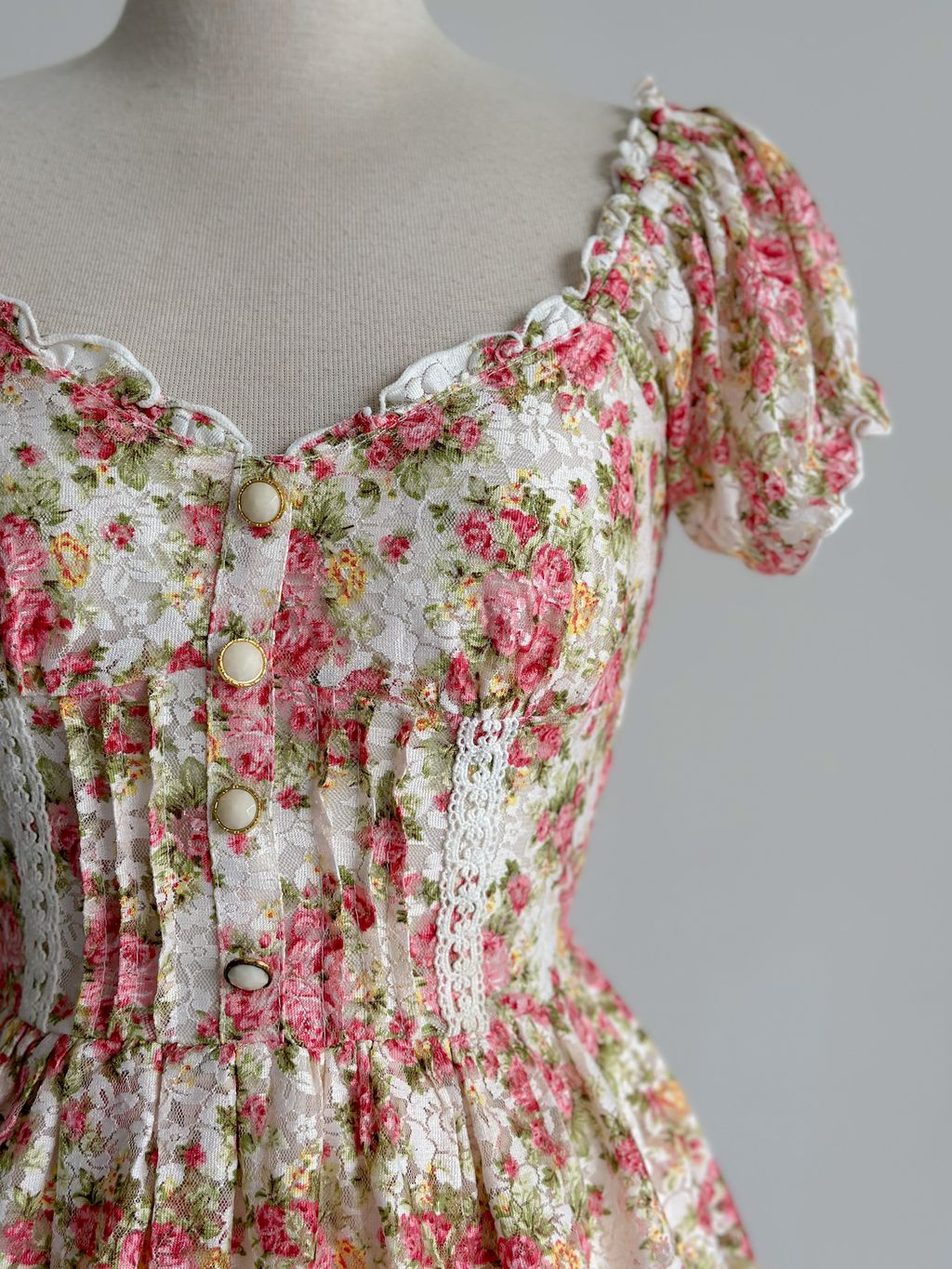 LIZ LISA Radiant Rose Garden Floral Dress (S-M) – Violette Wears