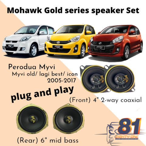 Mohawk Gold series speaker Set.png