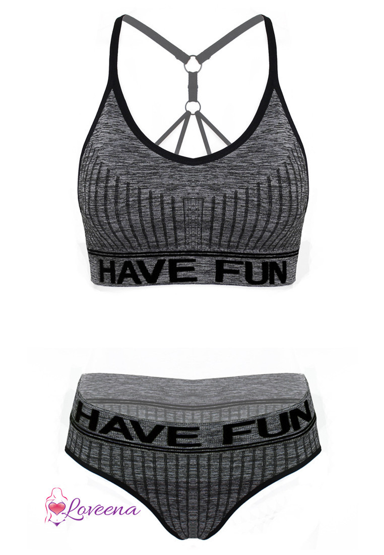 sports bra underwear set