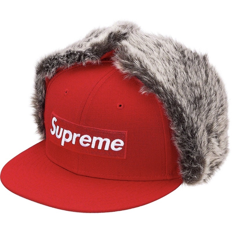 Supreme Earflap New Era - Red (7 3/8) – NYStreetMY