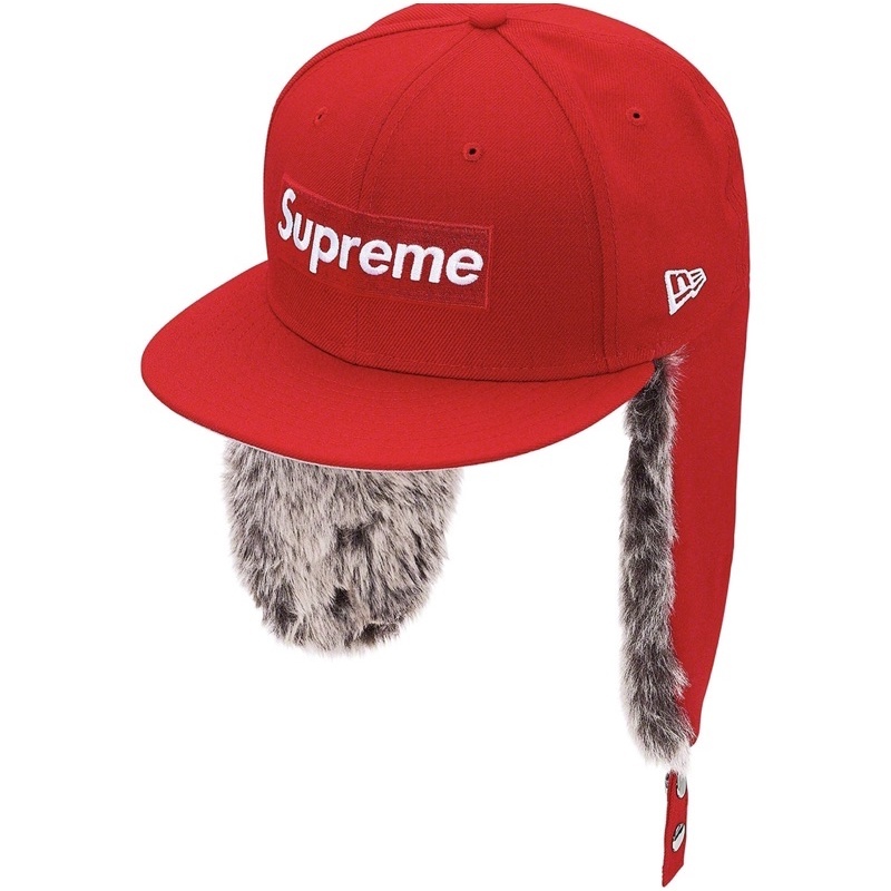 Supreme Earflap New Era - Red (7 3/8) – NYStreetMY