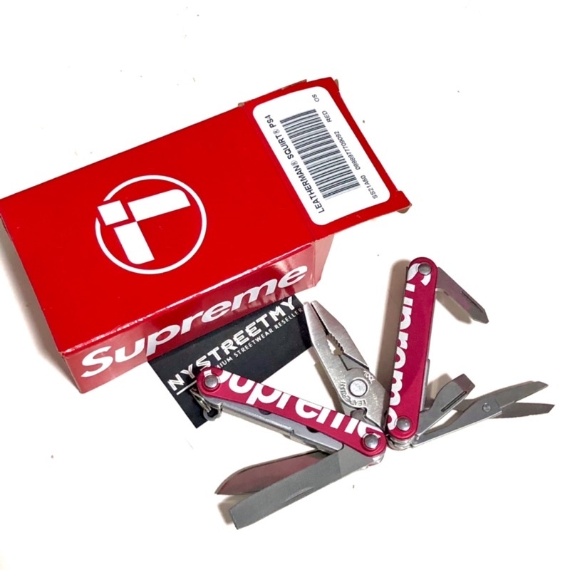 Supreme/ Leatherman Squirt PS4 Multitool – NYStreetMY