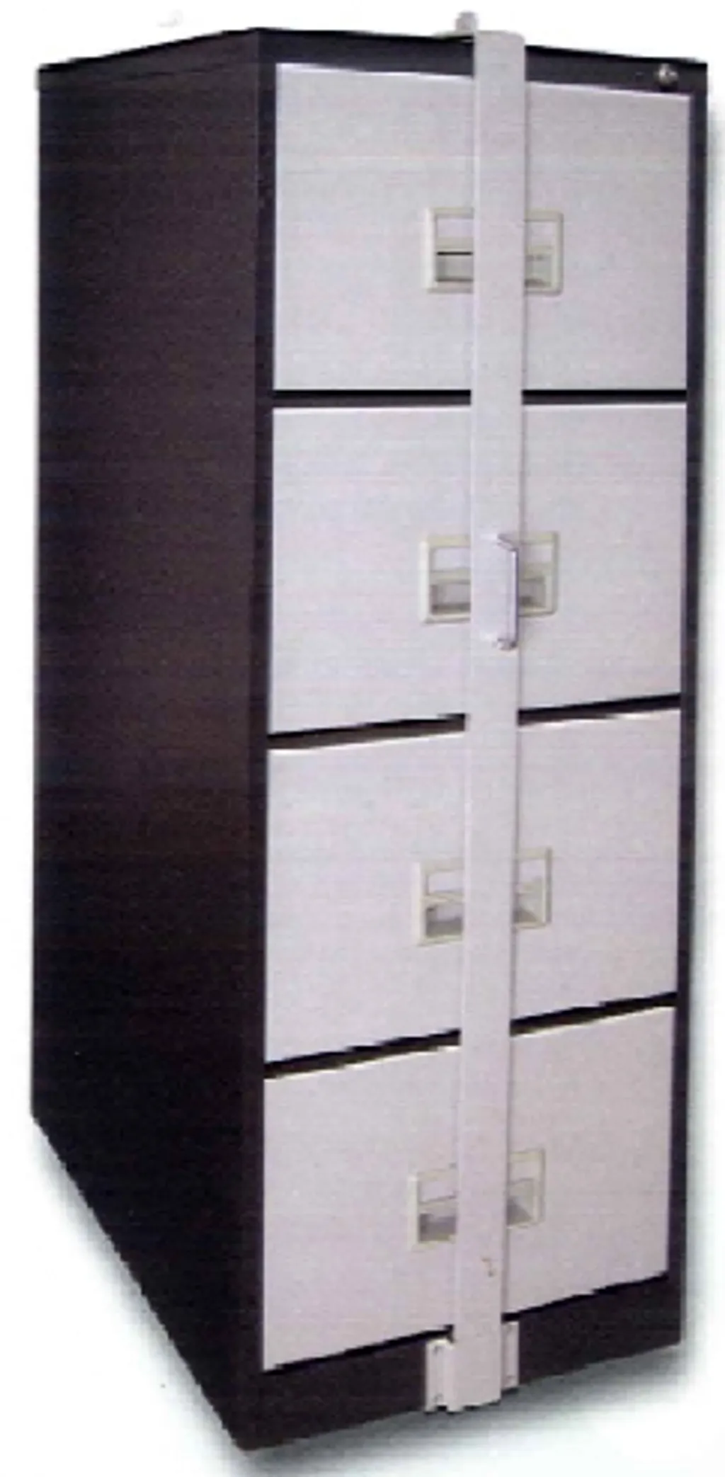 Filing Lock Bar File Locking Bar Gray With Drill Bit 46 Long