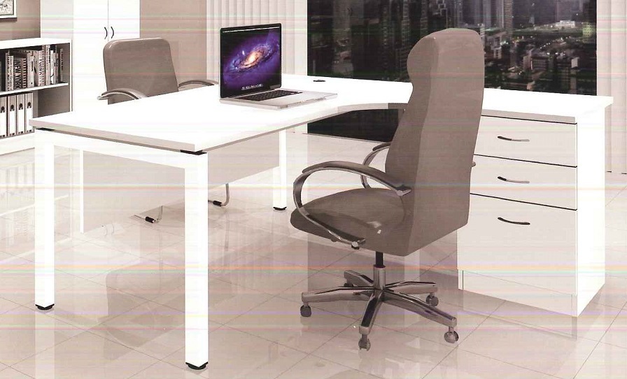 L Shape Table With Metal U Leg Model He Mul1515 Furnitures Malaysia L Shape Table With Metal U Leg Model He Mul1515