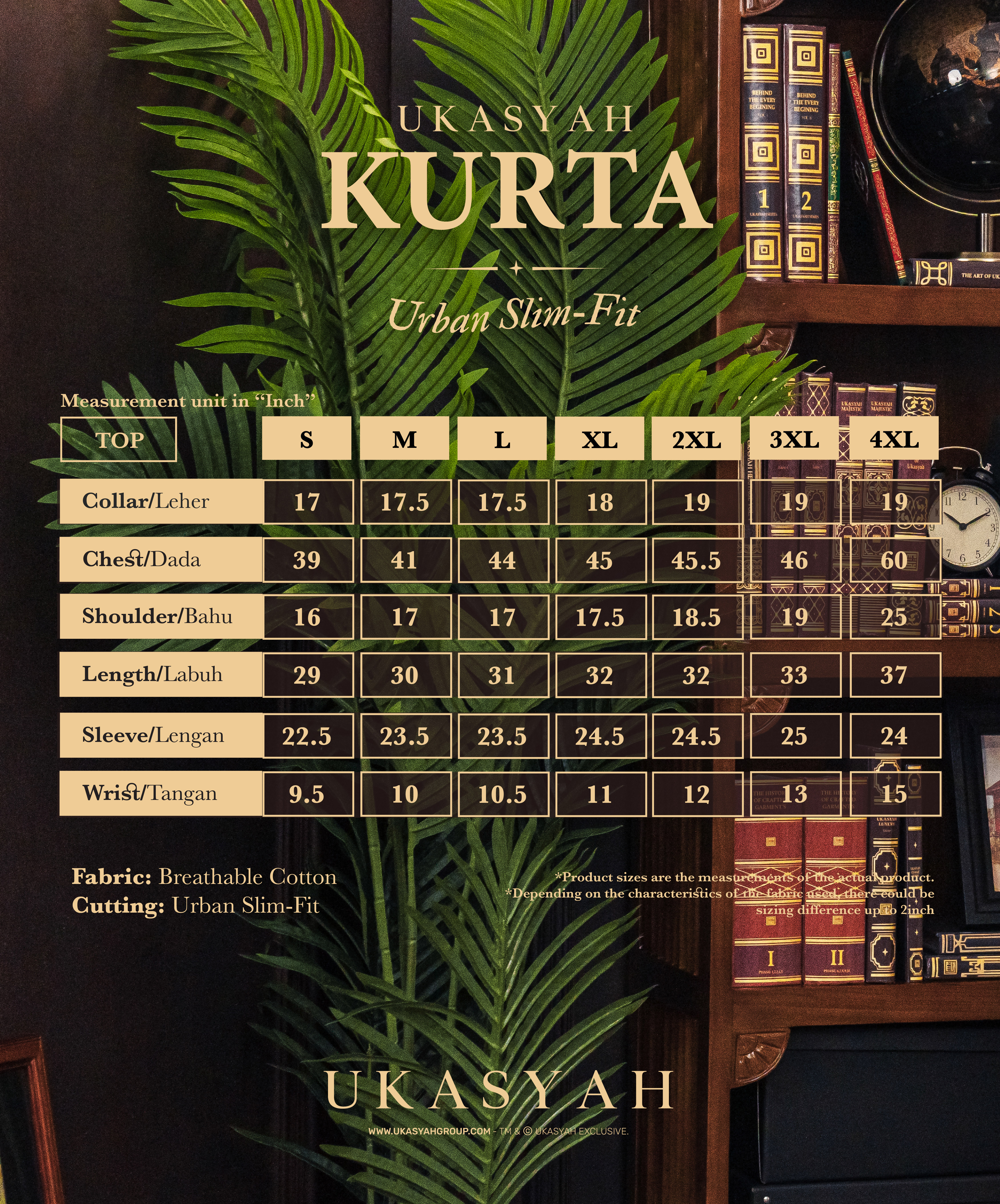 SIZE CHART KURTA -01