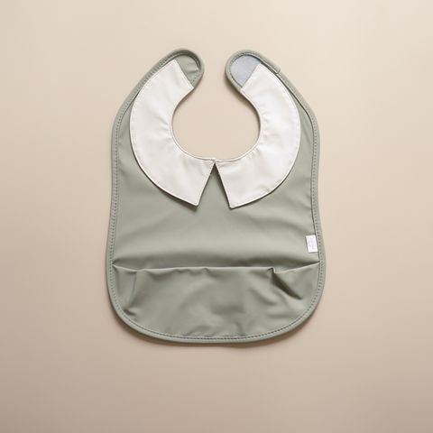 Mellow Preppy Baby Bib - Morning Dew.JPG