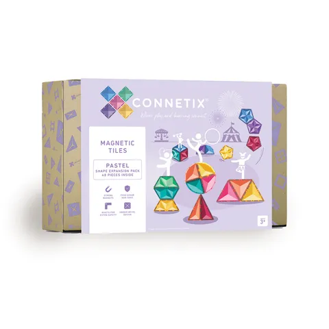 48 Pc Pastel Shape Expansion Pack