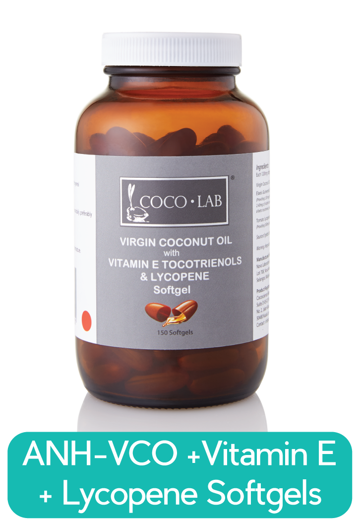 COCOLAB ANH-VCO Vitamin E Lycopene Softgel