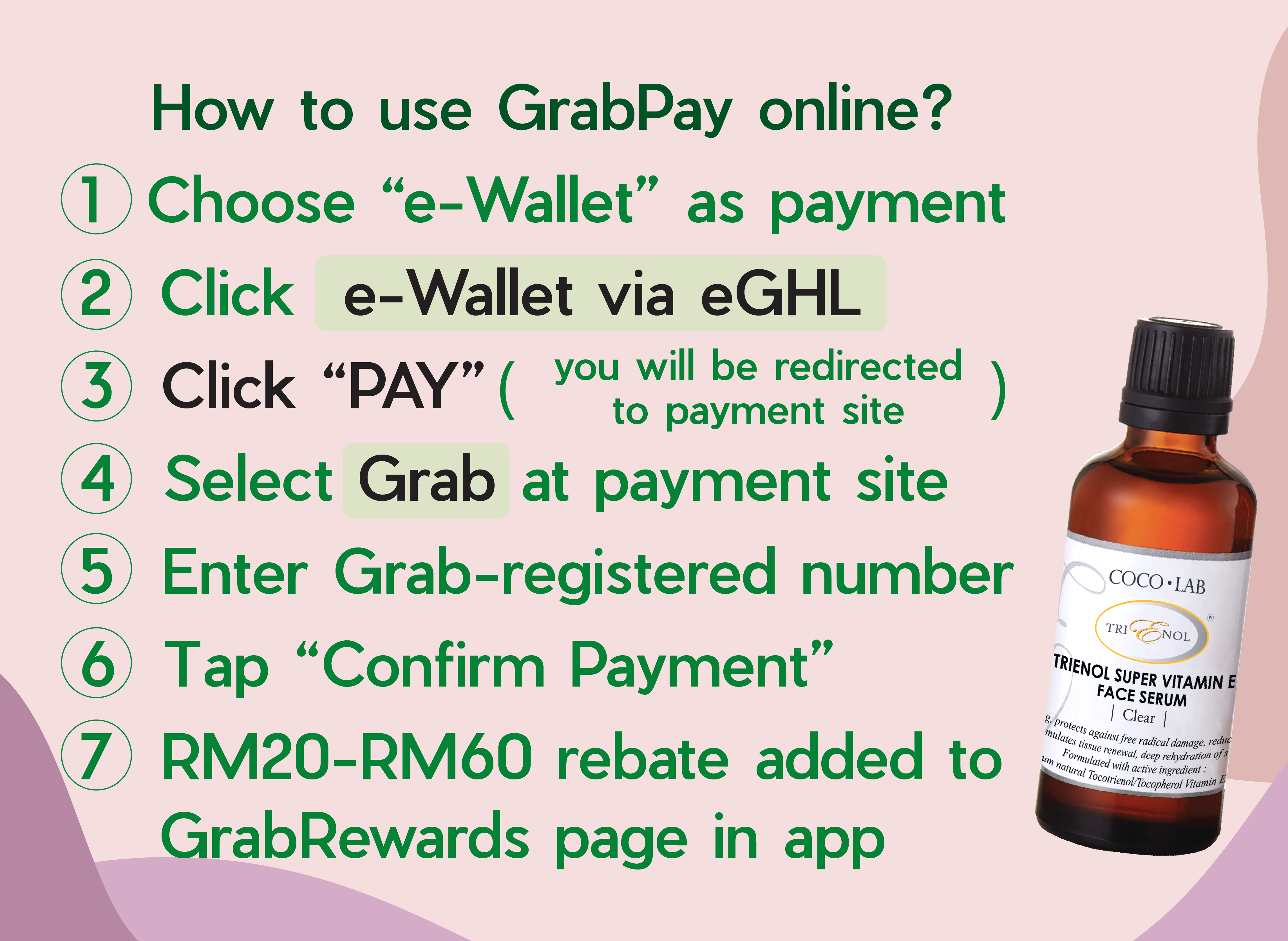 How to Pay with GrabPay COCOLAB