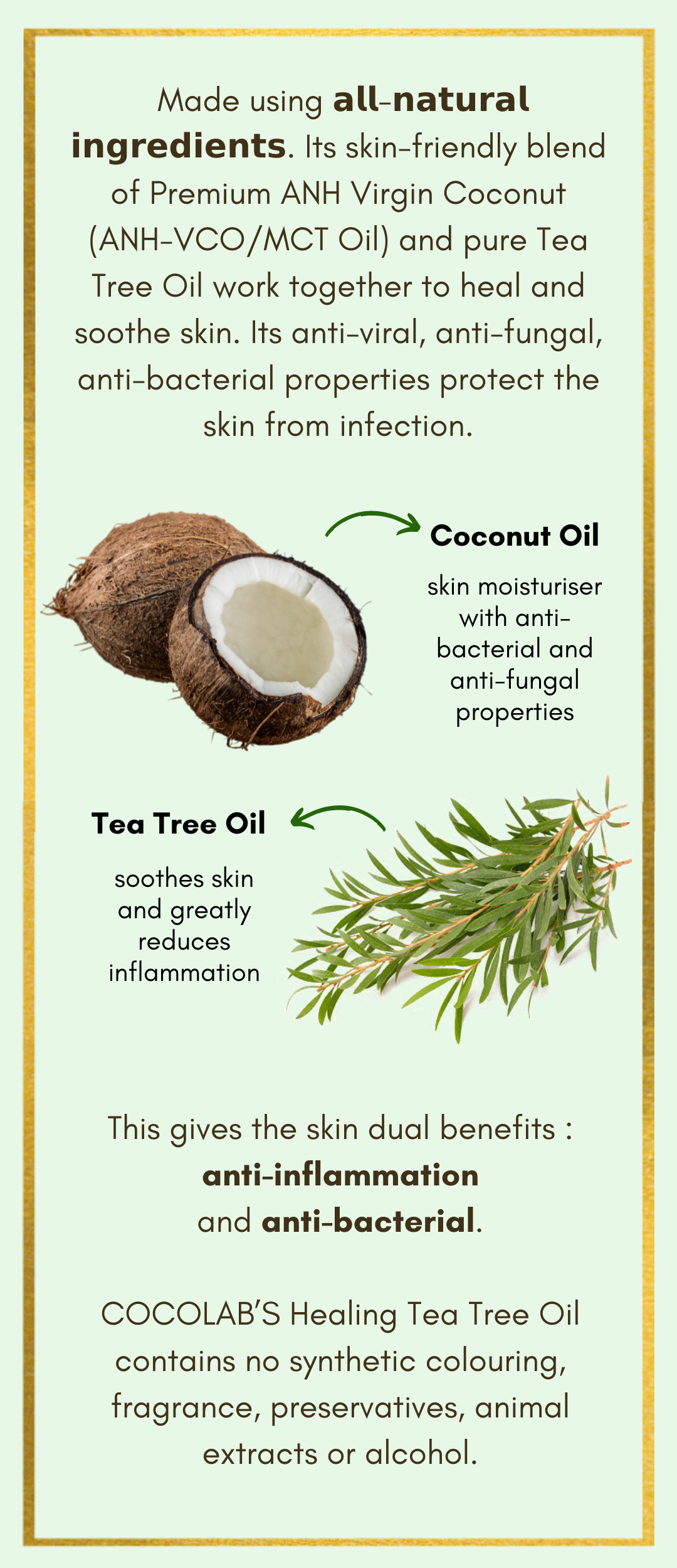 Healing Tea Tree Oil COCOLAB