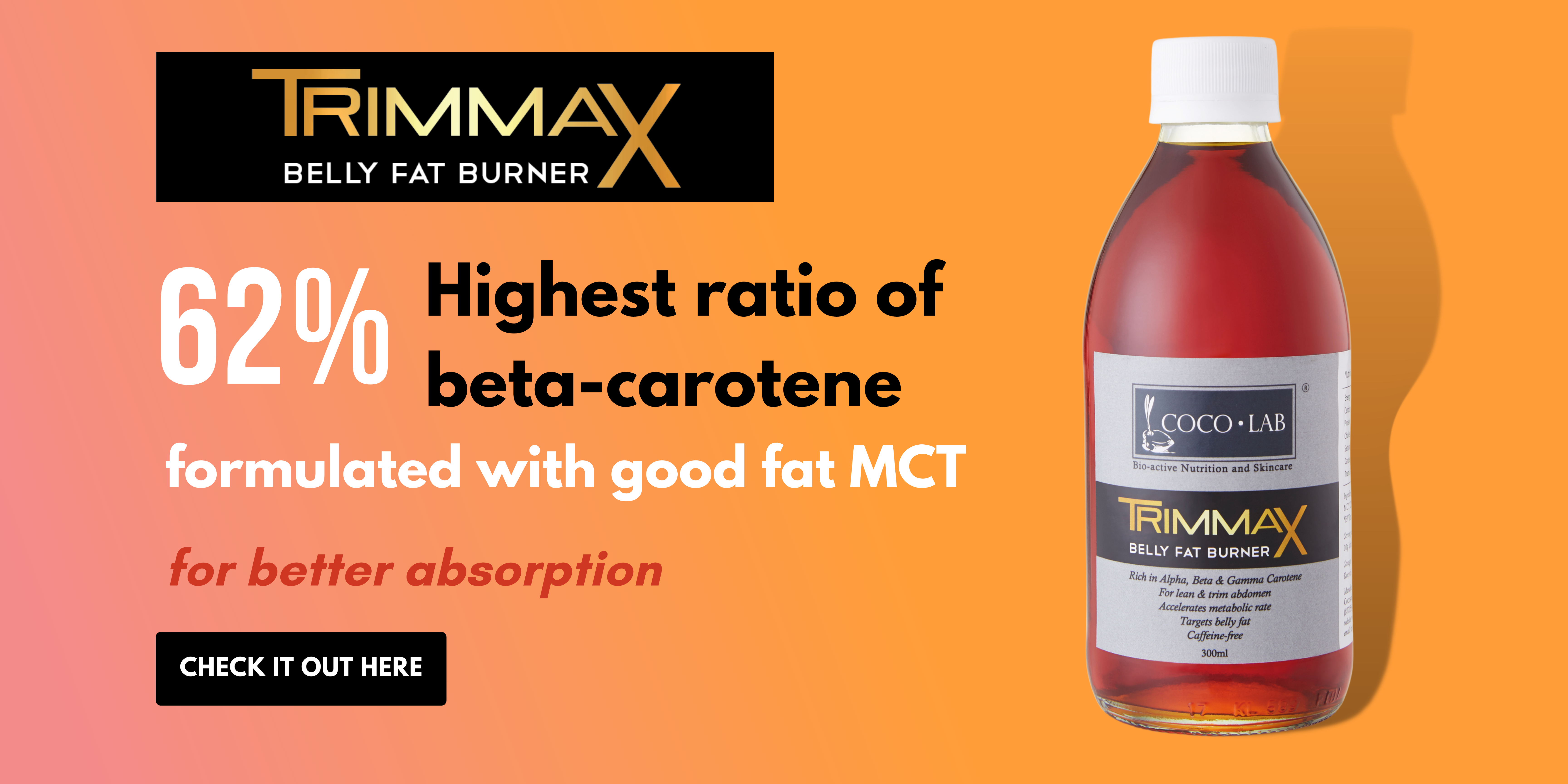 COCOLAB Trimmax Belly Fat Burner