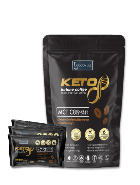 Keto8 Coffee Bag with sachets