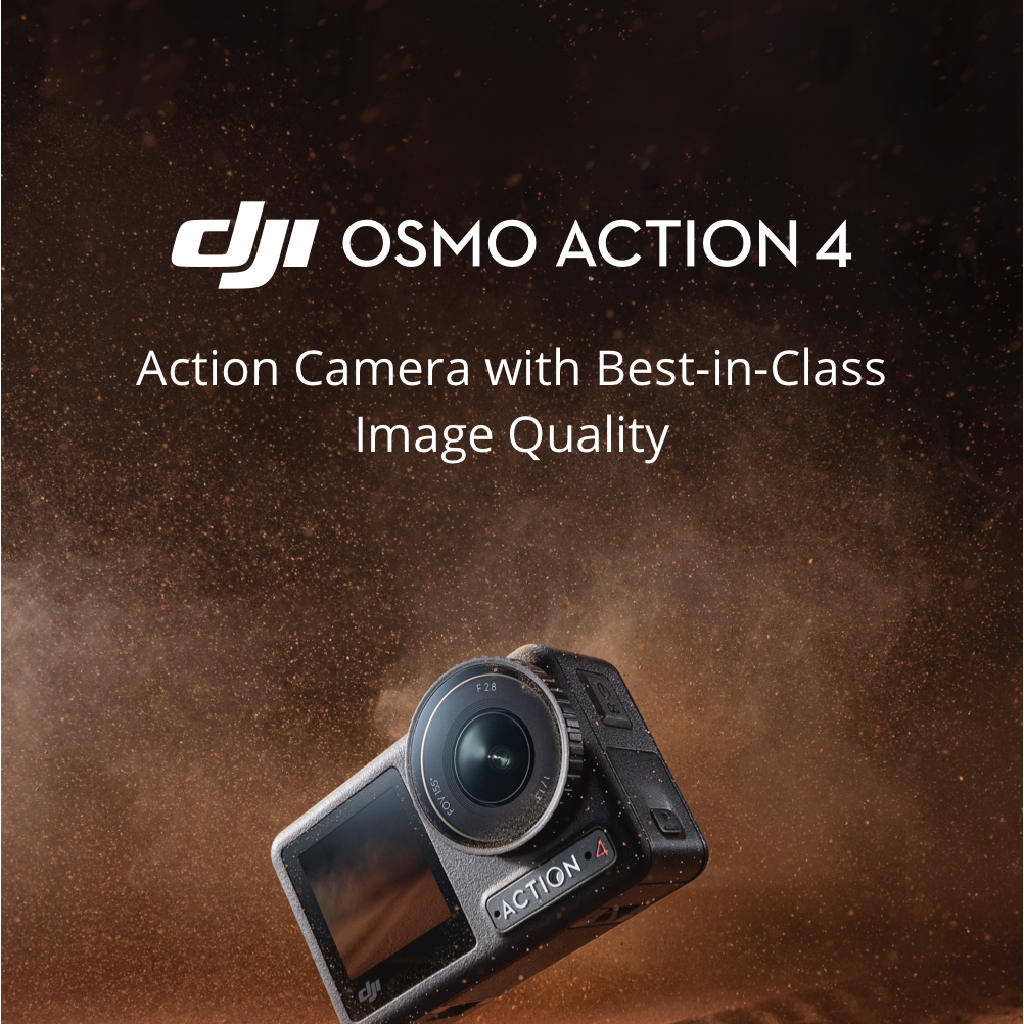 DJI Osmo Action 4 Standard Combo – DJI Enterprise Authorized Store