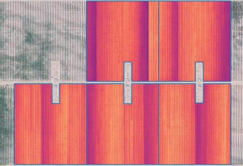 solar panel thermal inspection with drones