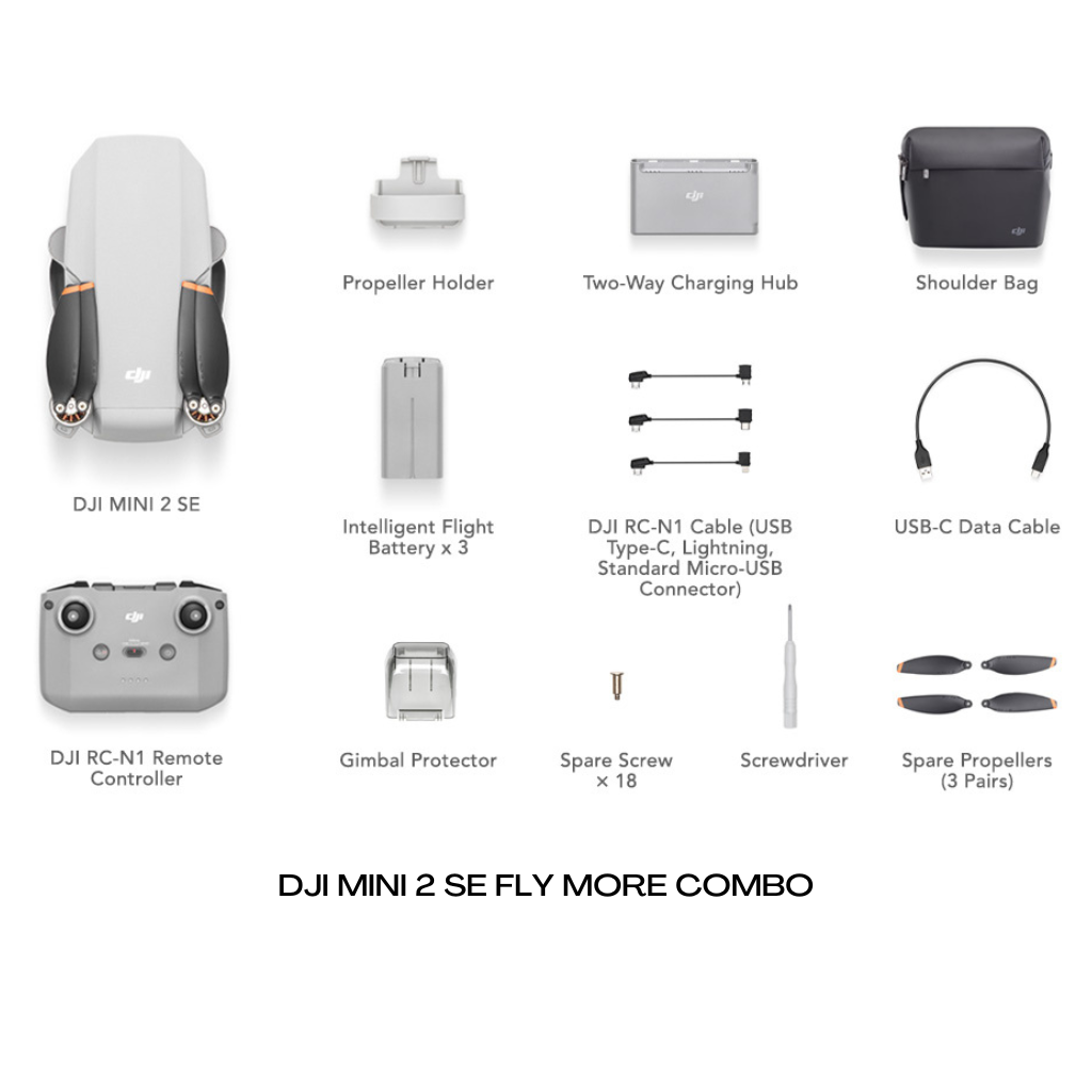 DJI Mini 2 SE Fly More Combo