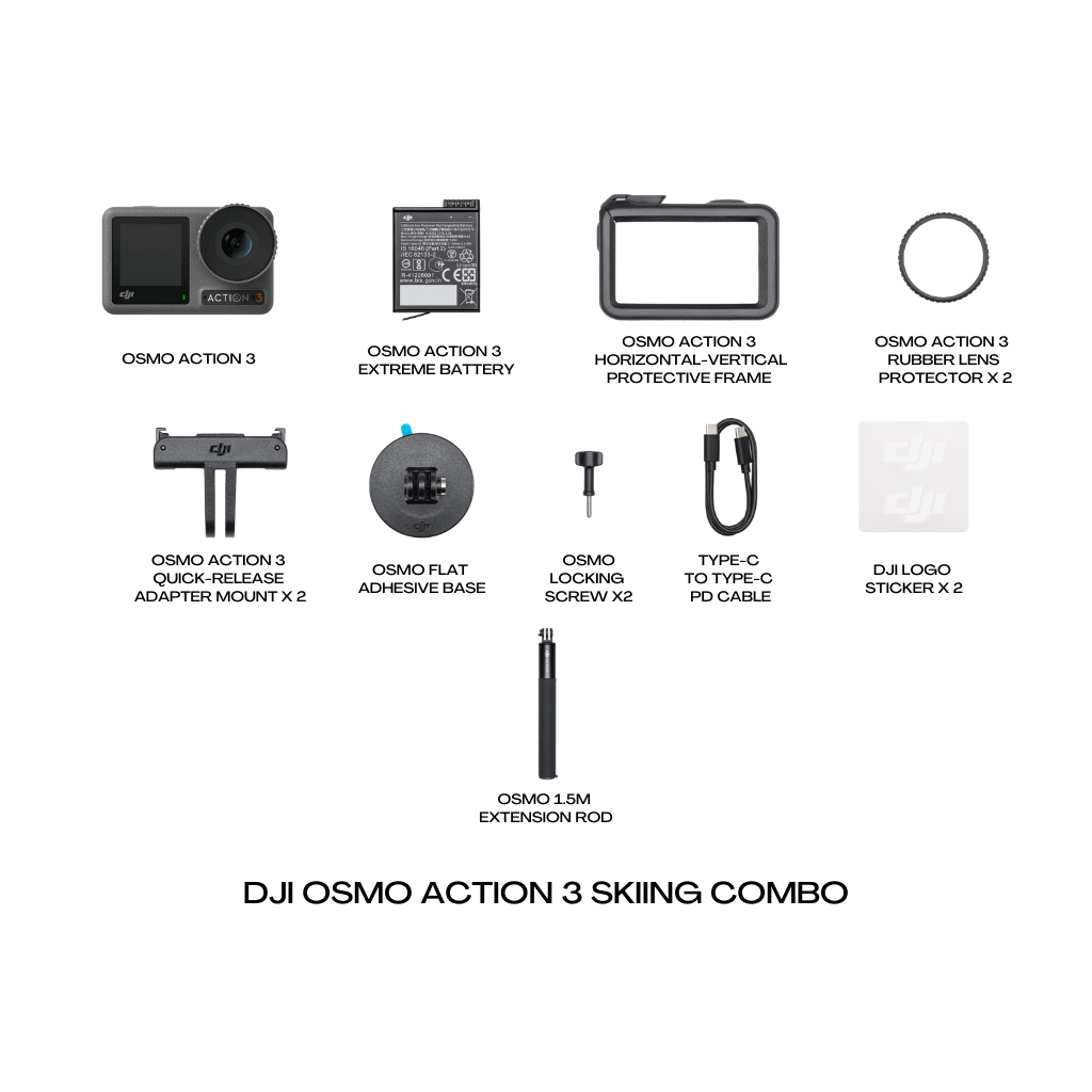 DJI Osmo Action 3 Adventure Combo - Foto Erhardt