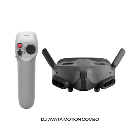 DJI Avata Drone Explorer Combo with Goggles Integra, Fly More Kit