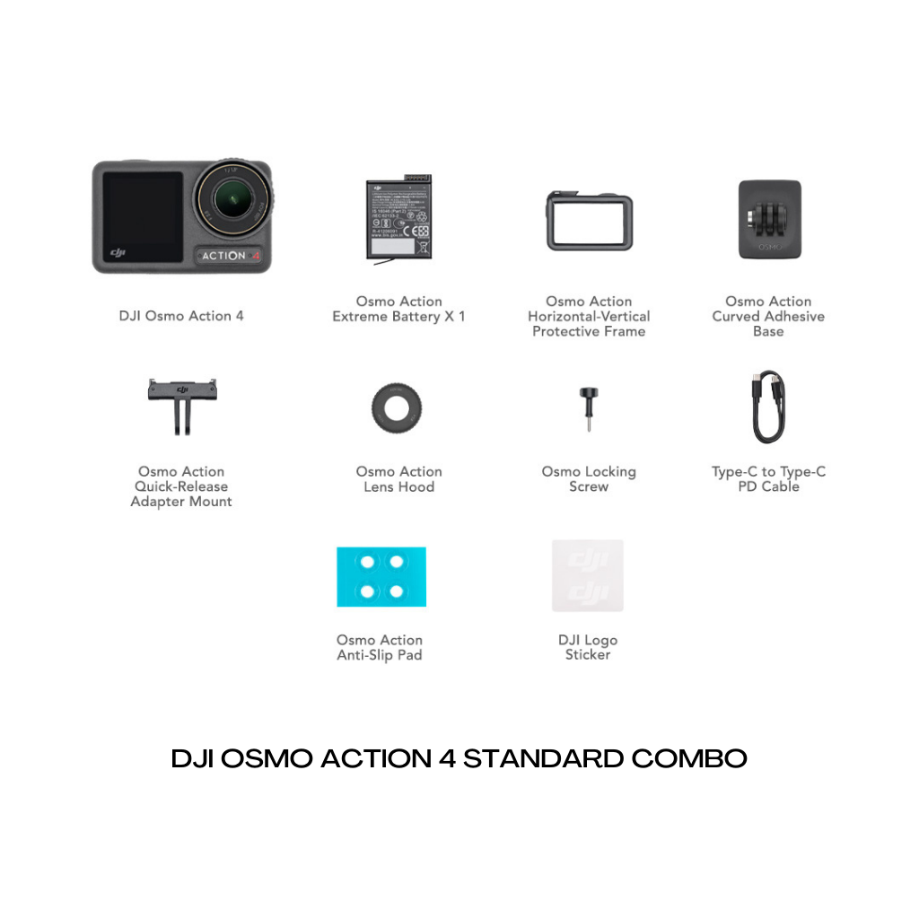 DJI Osmo Action 4 Standard Combo