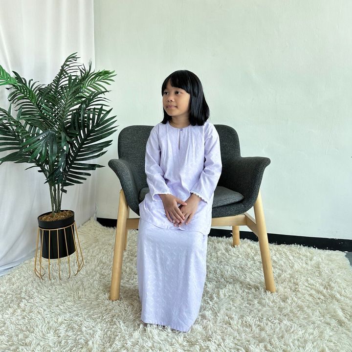Kurung widuri kids lilac