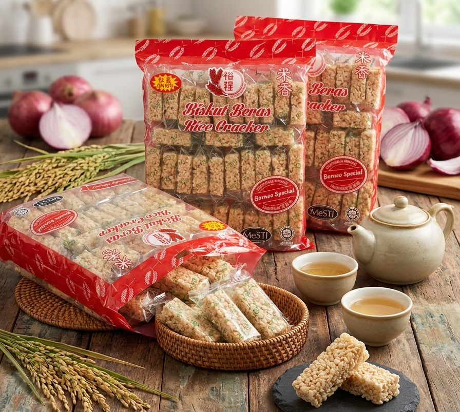 WW RICE CRACKER ONION 400G