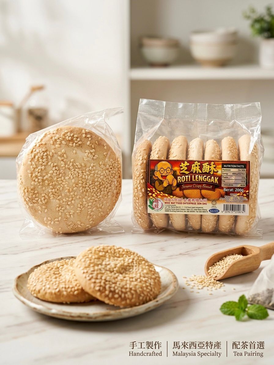 WW SESAME CRISPY BISCUITS 200G 2