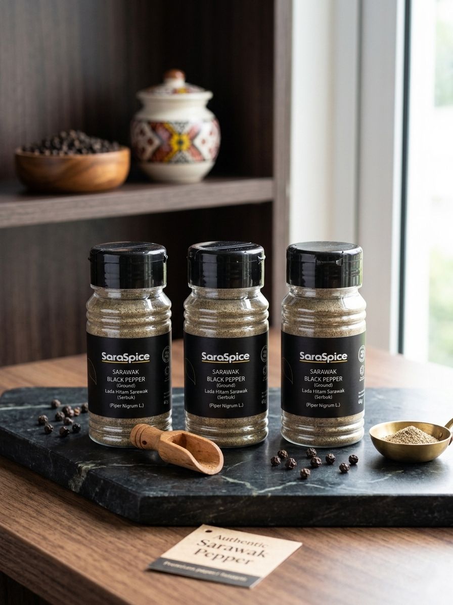 SARASPICE BLACKPEPPER 60G