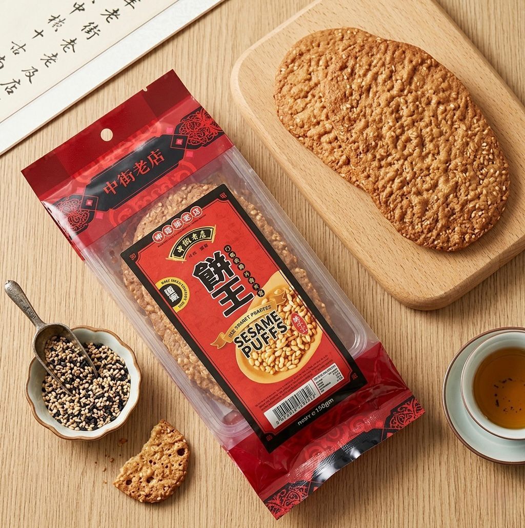 OSE SESAME BISCUITS 250G 2
