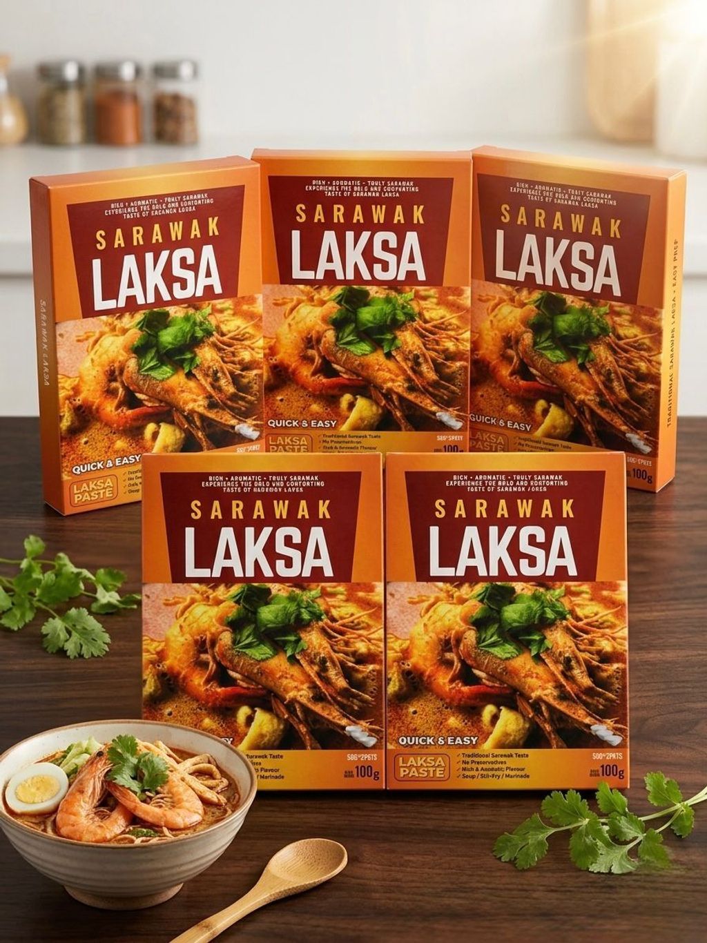 SARANEST LAKSA PASTE 100G