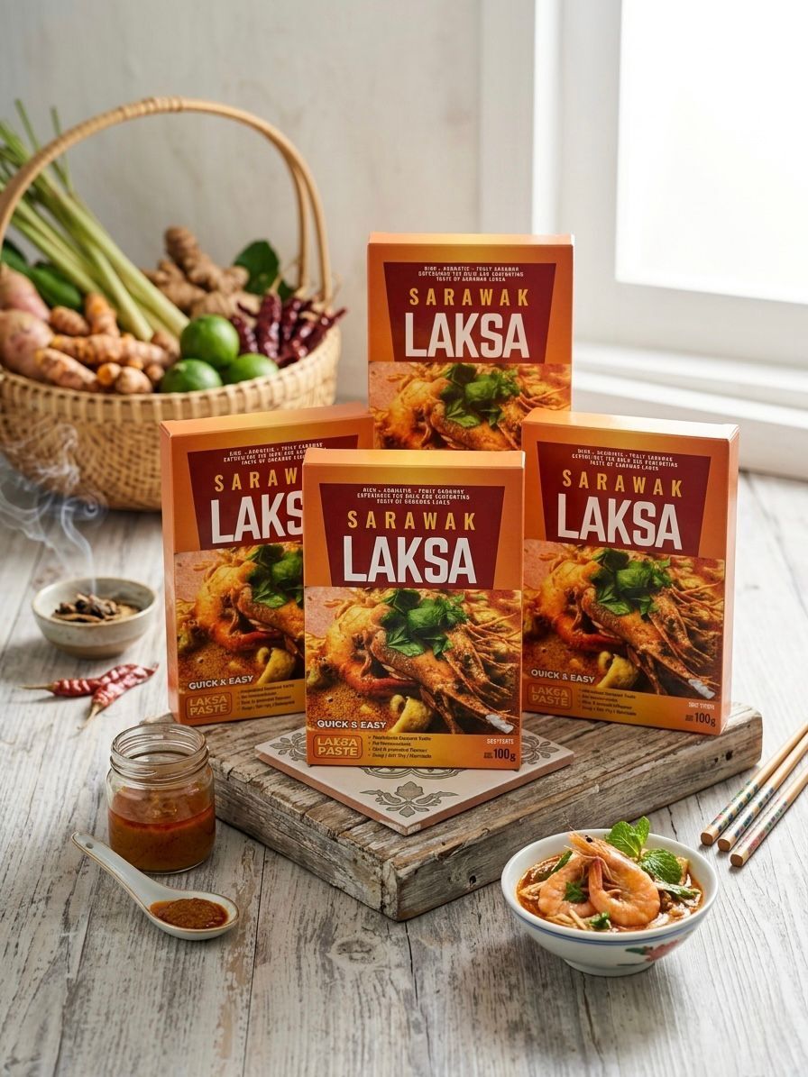 SARANEST LAKSA PASTE 100G 2