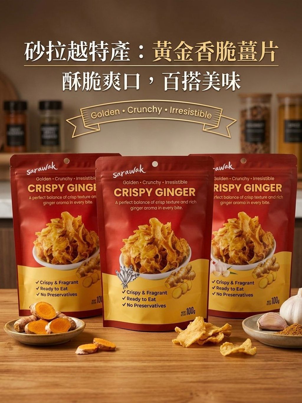 BFF CRISPY GINGER